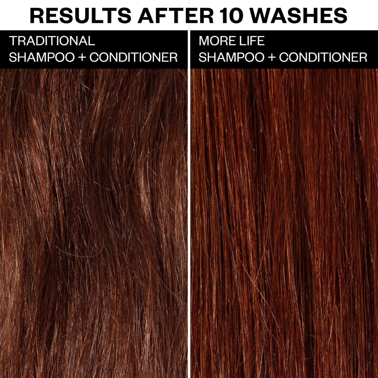 More Life Color Extending Gloss Shampoo Results