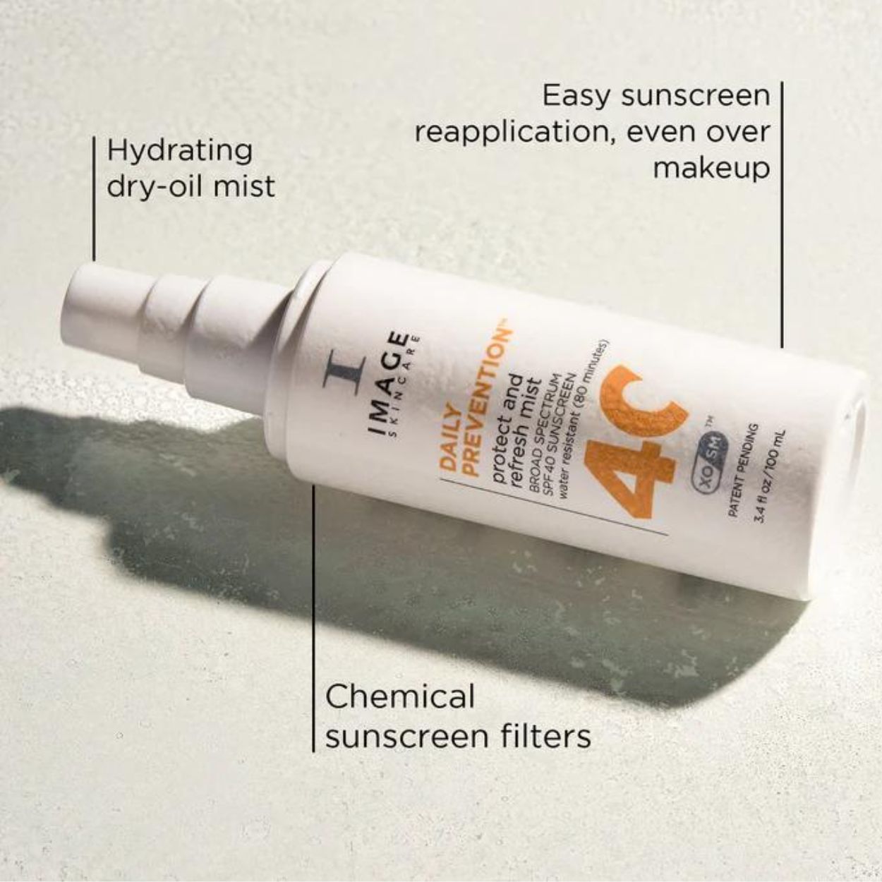 IMAGE Daily Prevention Protect & Refresh Mist SPF 40 Benefits
