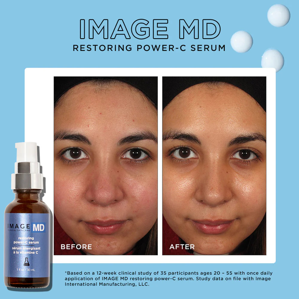 IMAGE MD Restoring Power C Serum Results