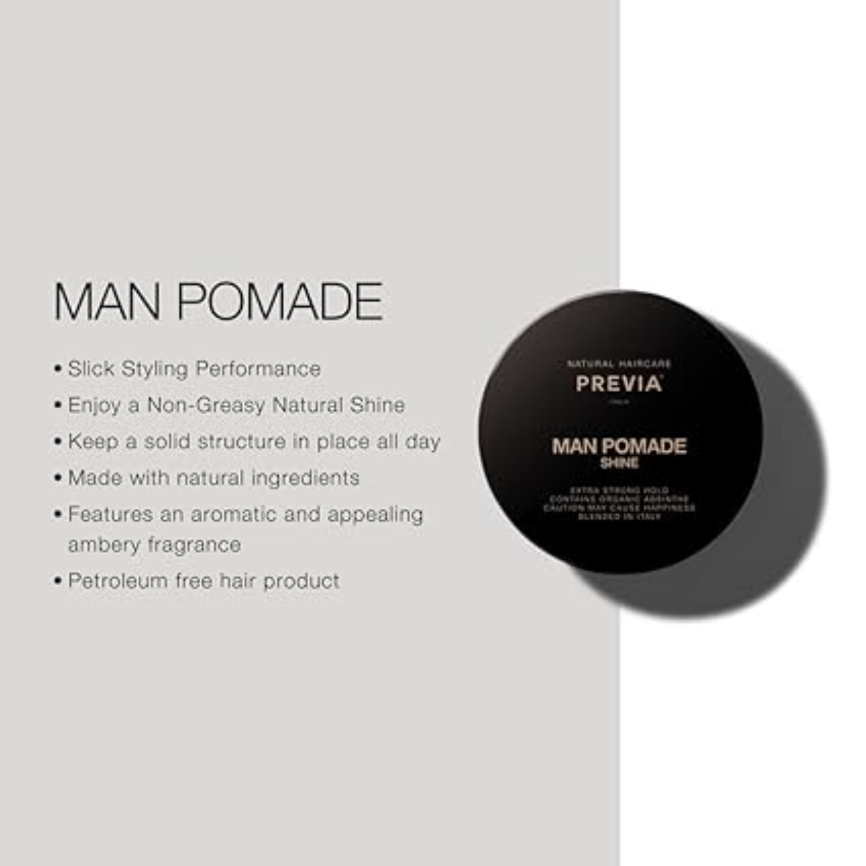 MAN Hair + Body + Shave Pomade Shine image 1