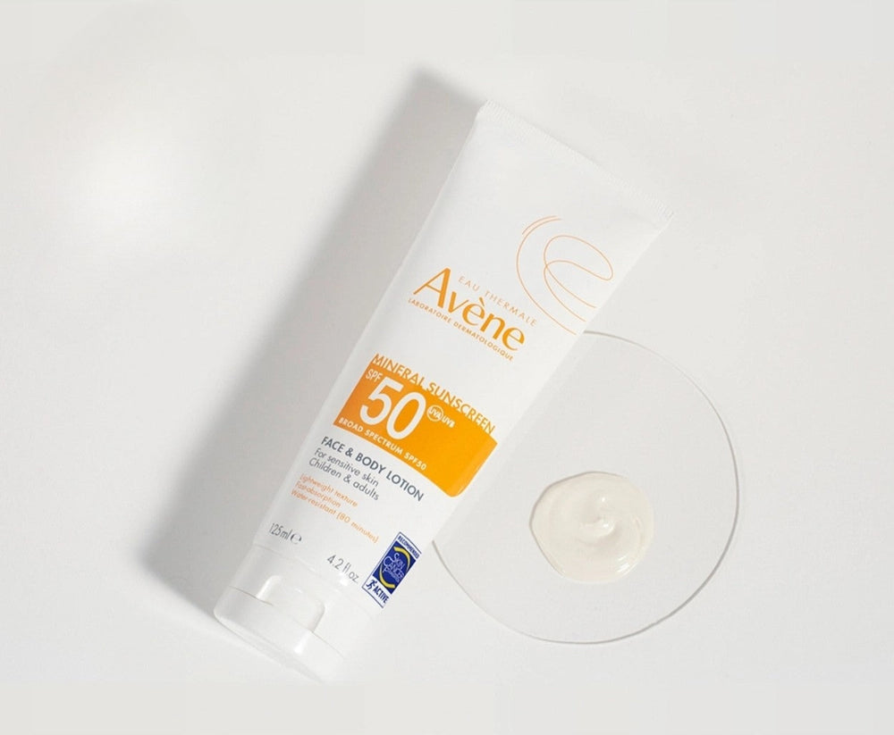 Mineral Sunscreen Face & Body Lotion SPF 50 Lifestyle Image 1
