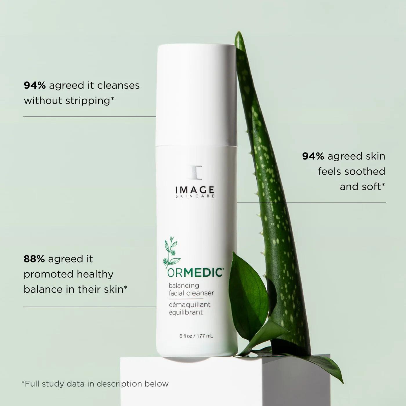 IMAGE Ormedic Balancing Facial Cleanser Clinical