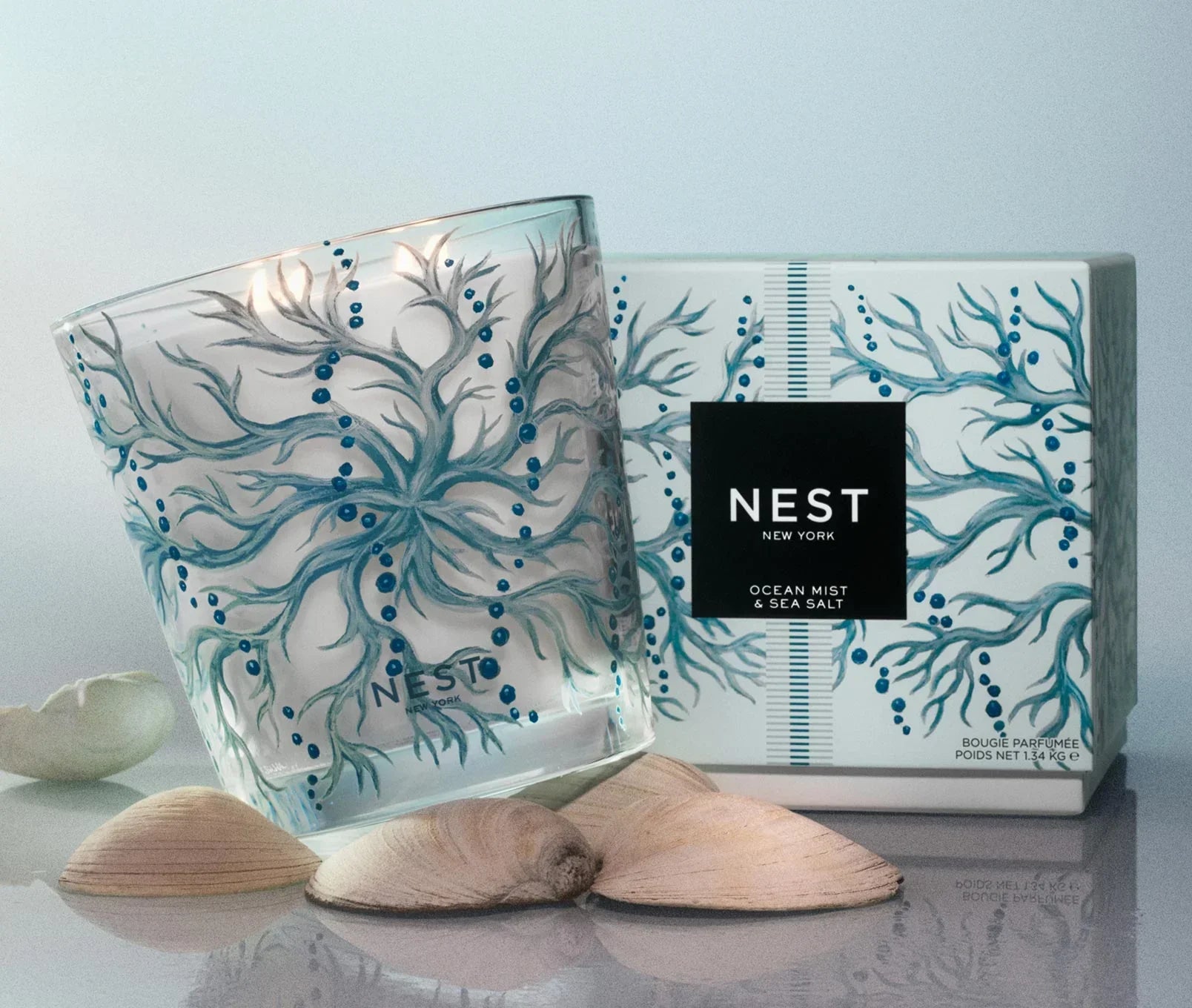 Ocean Mist & Sea Salt Classic Candle 47.3 oz Lifestyle Image 