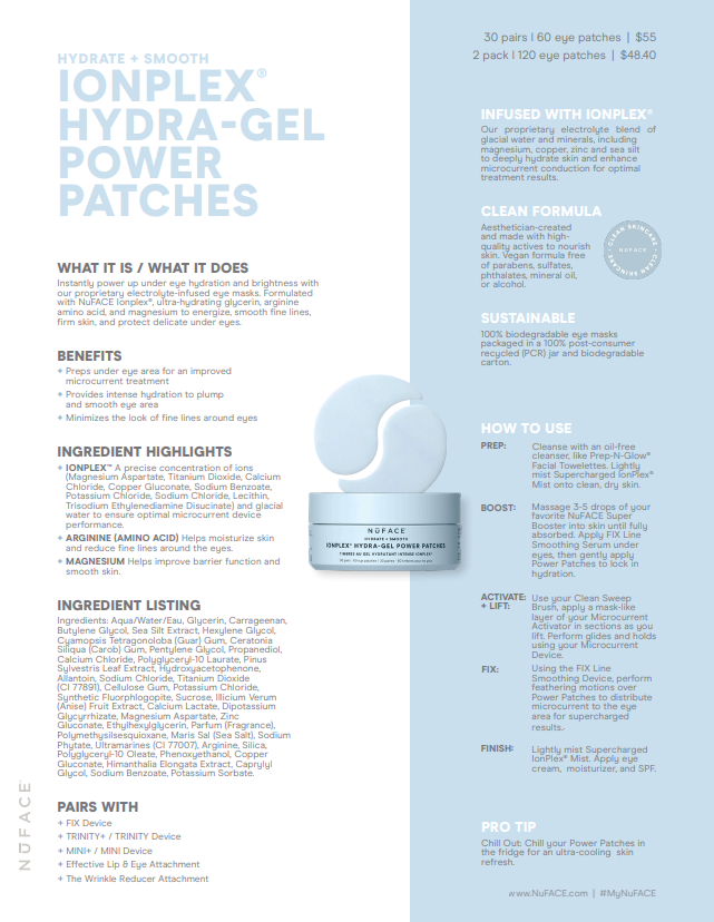 IonPlex® Hydra-Gel Power Patches