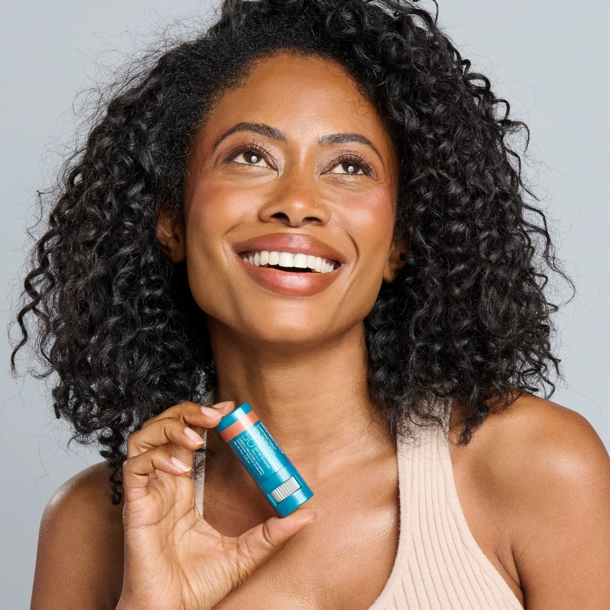 Sunforgettable Total Protection Color Balm SPF 50 Bronze Model Image