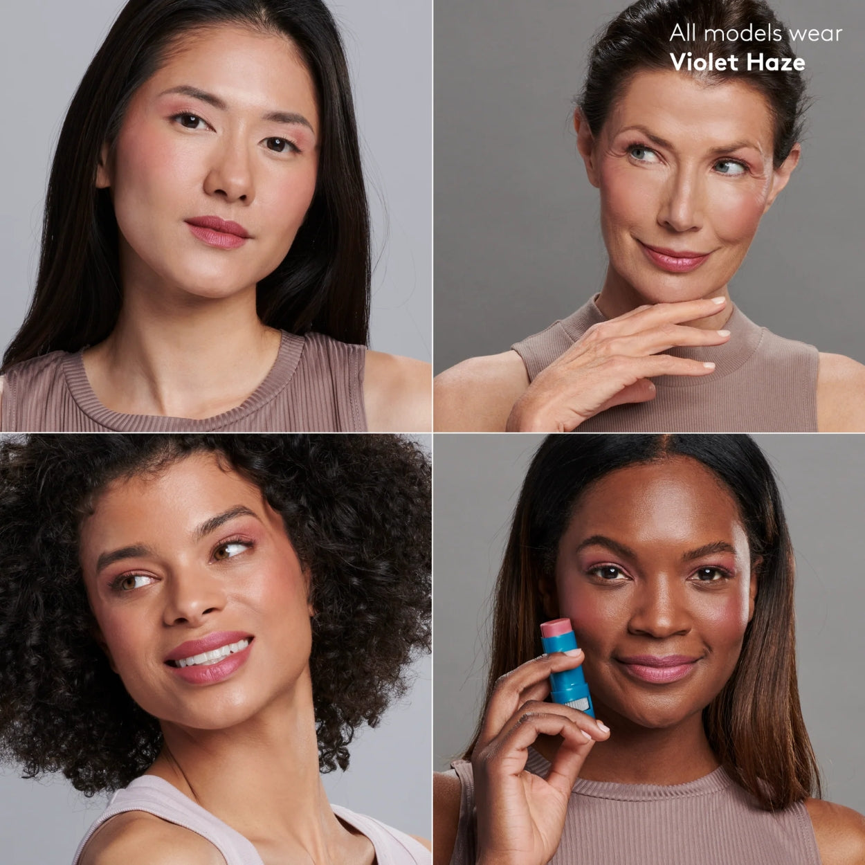 Sunforgettable Total Protection Color Balm SPF 50  Violet Haze Model Image 