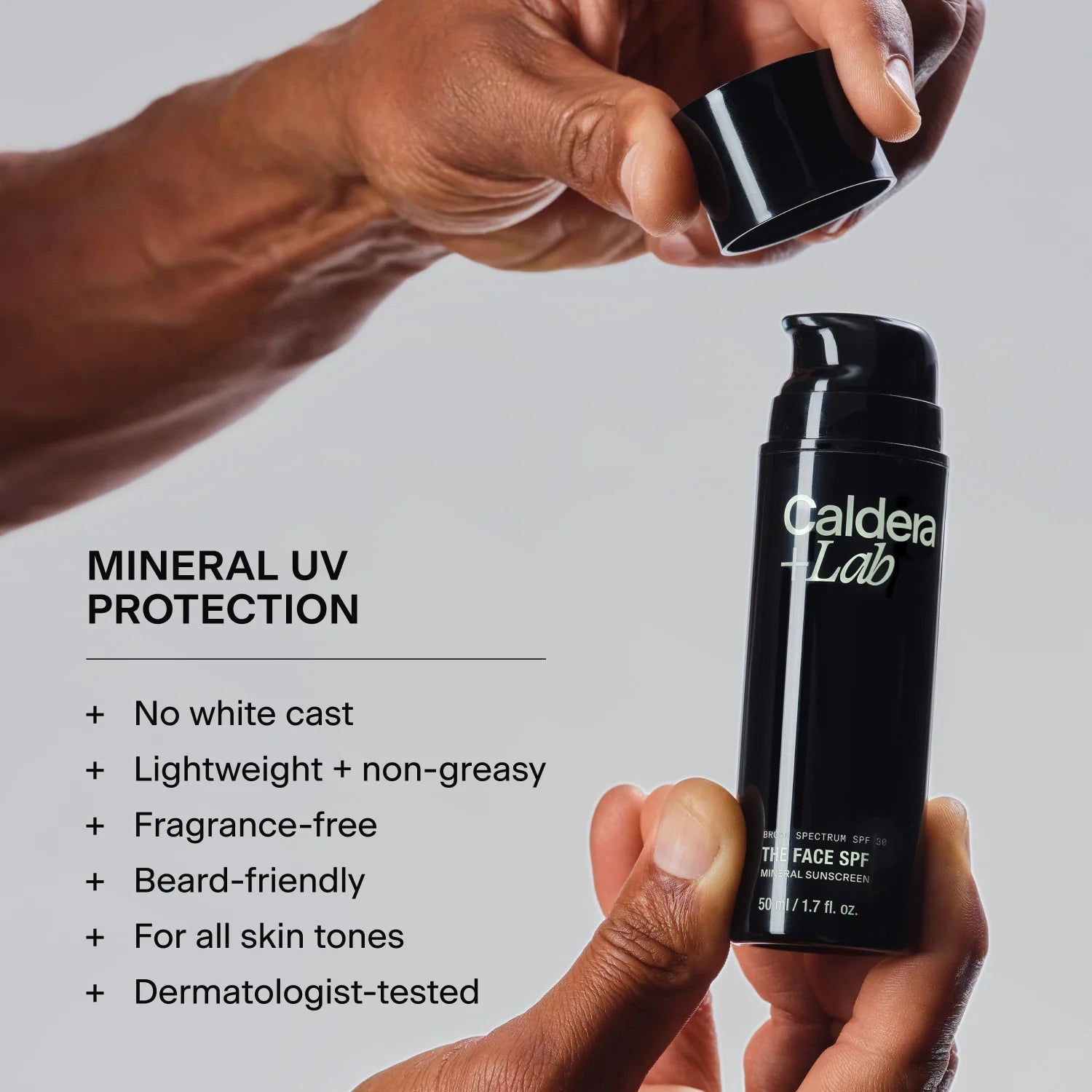 The Face SPF Mineral Sunscreen Features Image