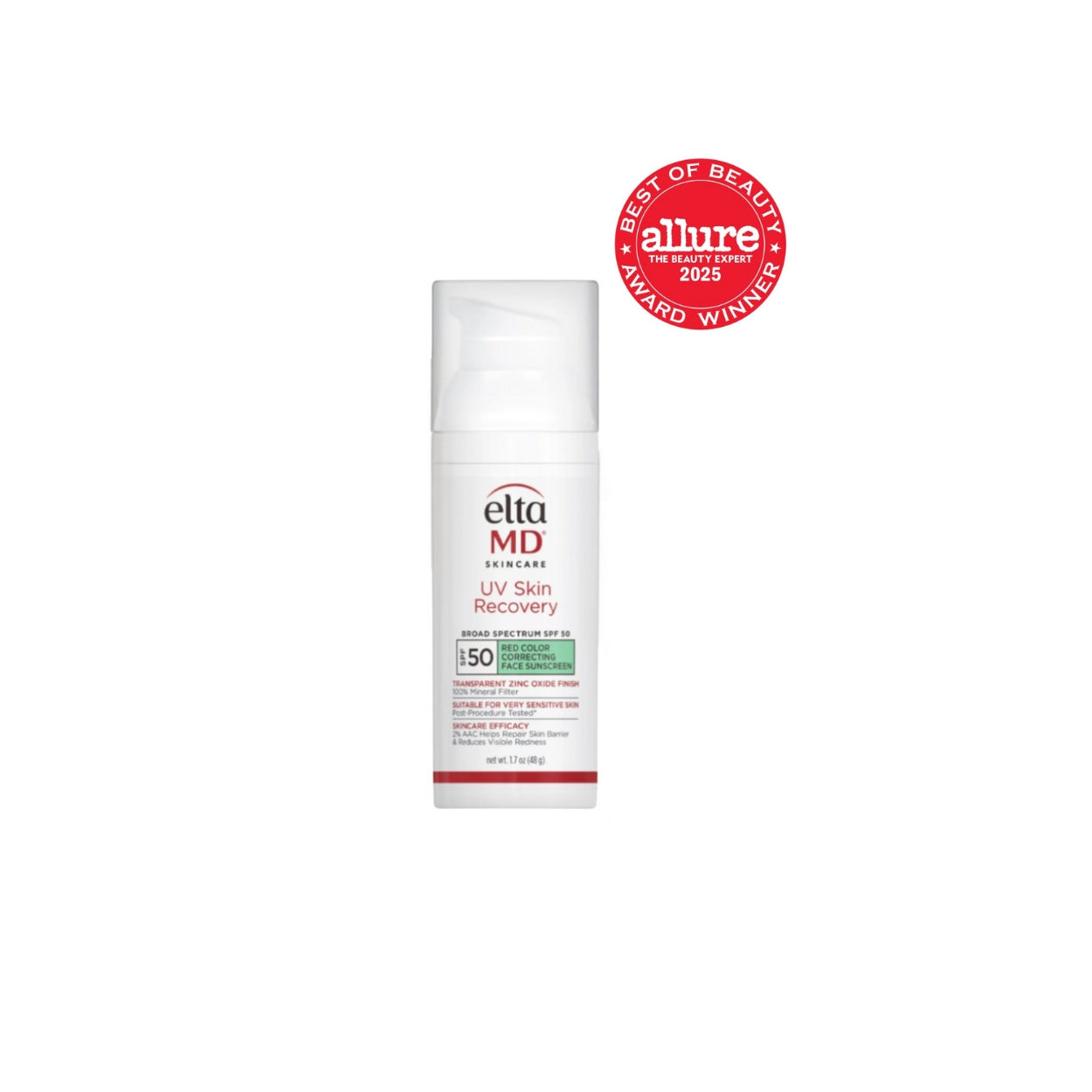 UV Skin Recovery Green Tint SPF 50