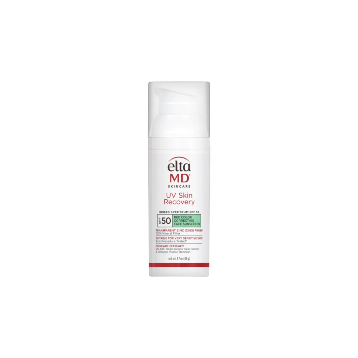 UV Skin Recovery Green Tint SPF 50 Hero Image