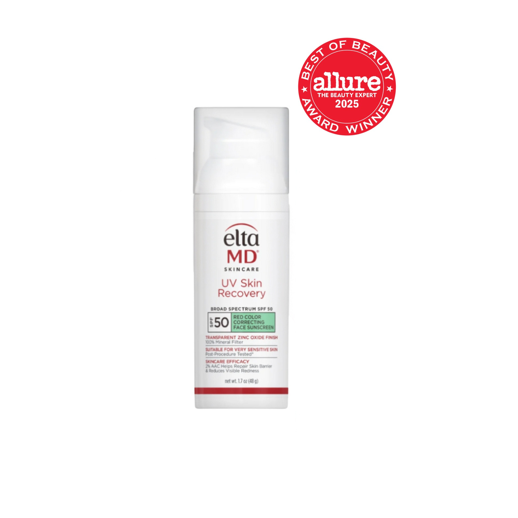 UV Skin Recovery Green Tint SPF 50