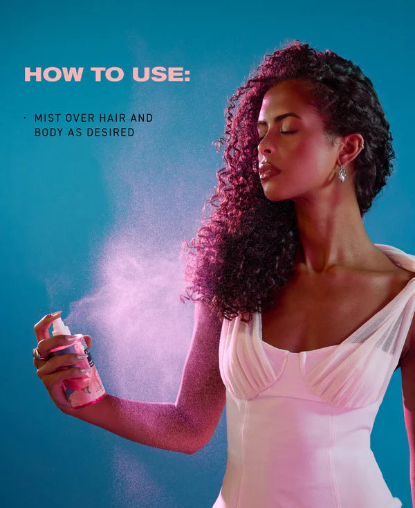 Velvet Muse Hair And Body Fragrance Mist Infographic Image 1