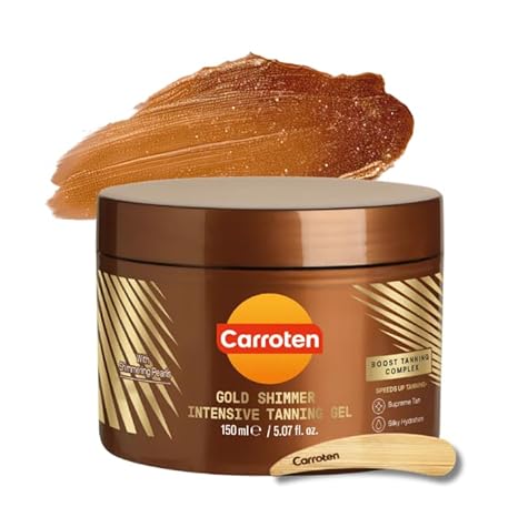Gold Shimmer Intensive Tanning Gel