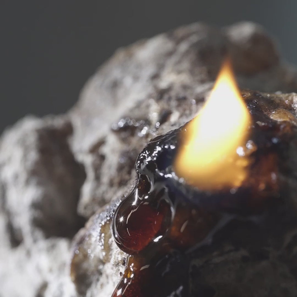 Aromatic Oleo Resin With Ceramic Tray Video