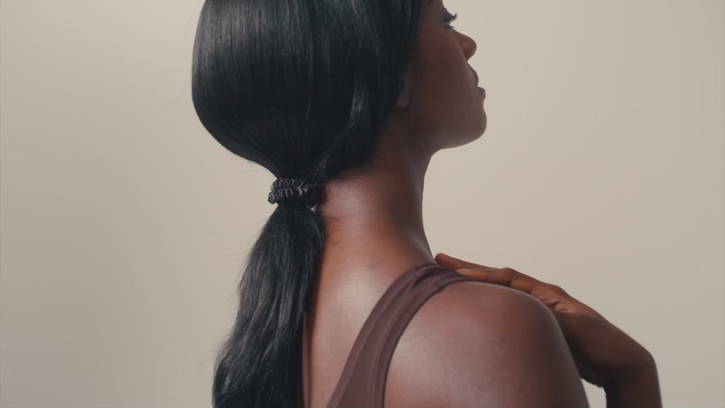 Back to Basics Black Skinny Scrunchies video