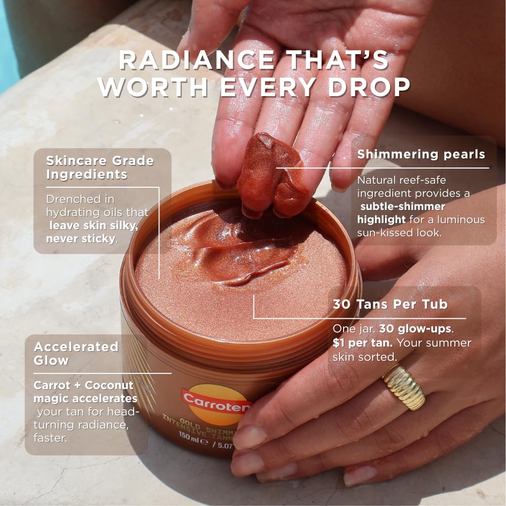 Gold Shimmer Intensive Tanning Gel